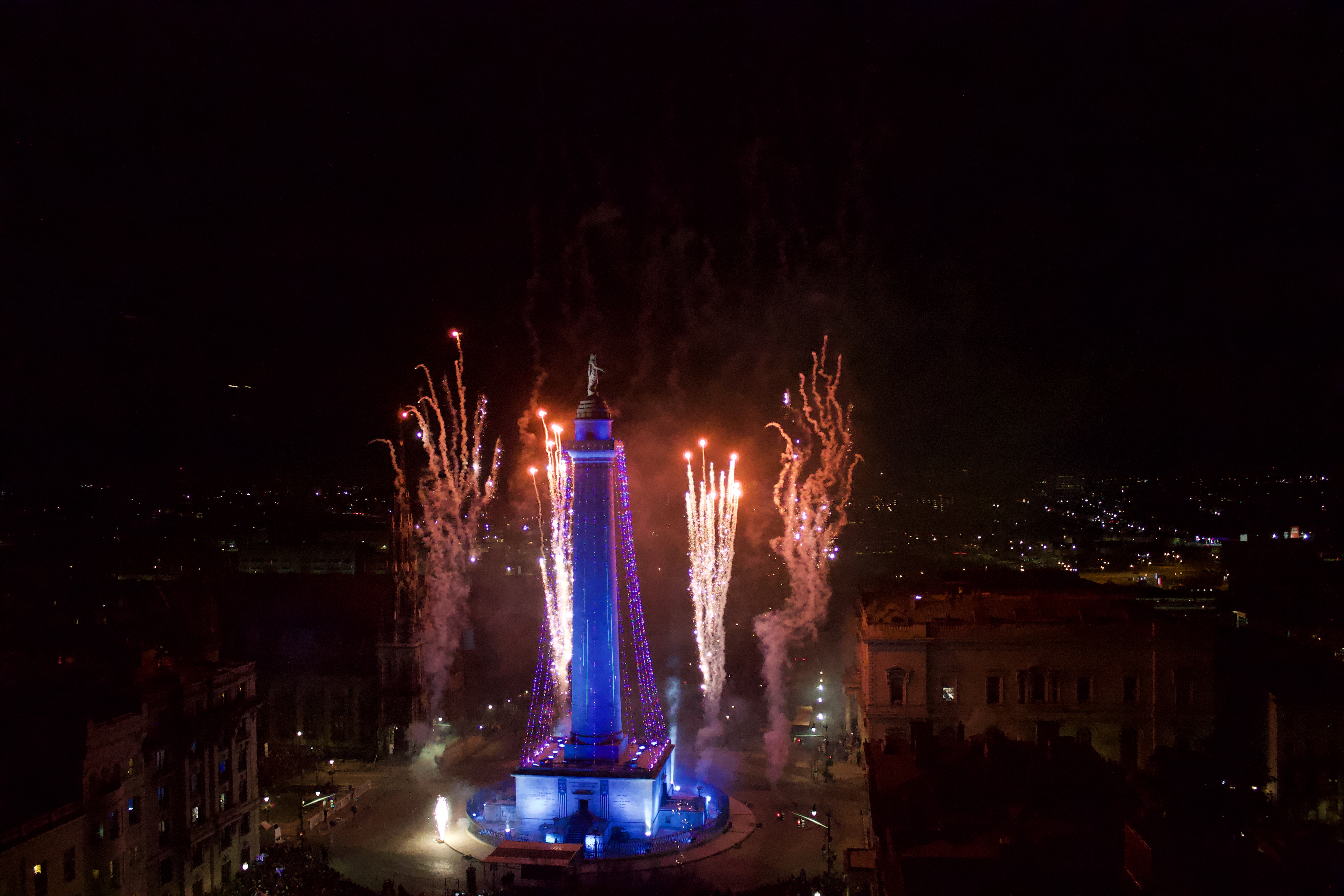 Monument Lighting Photo Series